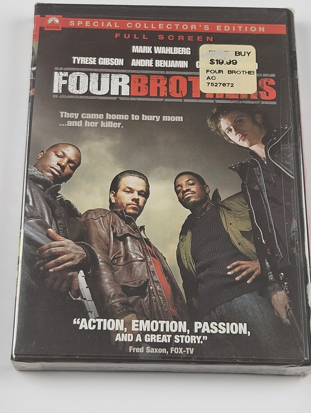 Four Brothers DVD Factory Sealed Special Collector's Edition Full Screen